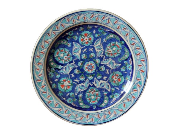 Platou, farfurie decorativa din ceramica, diametru  30 cm